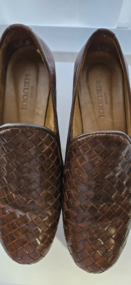Мокасины Sesto Meucci итальянские женские Naia коричневые с корзиной кожа - Изображение 2 из 4
