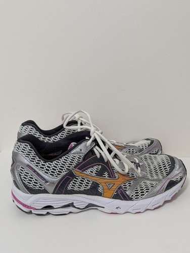 Zapatos para correr Mizuno Wave Alchemy 11 para mujer grises 8KN16742 talla 11M - Imagen 1 de 10