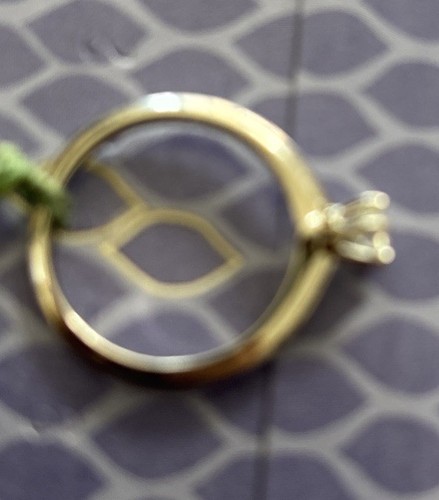 Tiffany Plat Setting With 20pt Diamond - Picture 4 of 9