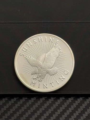 Sunshine Mint Flying American Silver Eagle 1 oz .999 Fine Silver Round