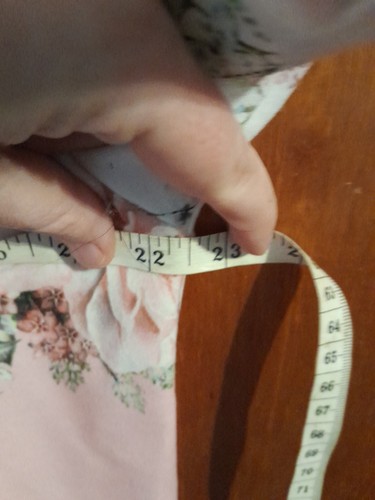 This Is A LOVELY SWEET PINK WITH ROSES Jacket With Hood SizeM  Light - Picture 19 of 19