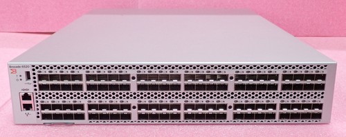 Brocade 6520 96x 16Gbps SFP+ FC 2U B2F SAN Switch (48-Active) HD-6520-48-16G-F - Picture 1 of 4