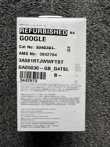 Argos Google Smartwatch Pixel Watch 2 41 mm Wi-Fi Bluetooth Hazel GA05030-Go - Photo 7 sur 7