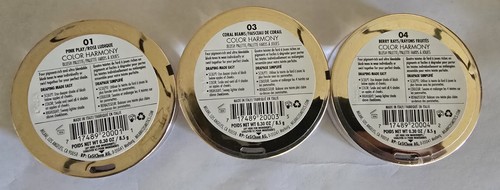 Milani Color Harmony Powder BlushPalette PINK PLAY,CORAL BEAMS, BERRY RAYS .30oz - Picture 15 of 22