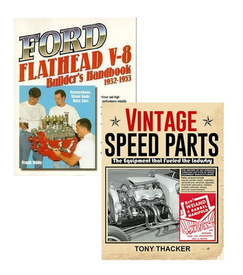 #ad Vintage Speed Parts amp; Ford Flathead V 8 Builders Handbook 1932 1953 2 Book Set $48.80