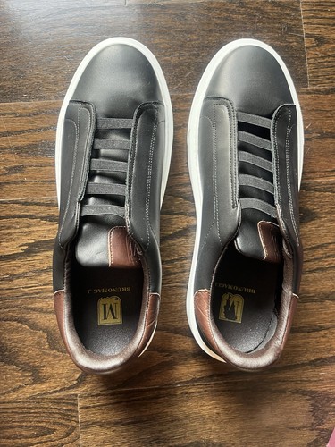 BRUNO MAGLI Lissabon Slipper Sneaker In Schwarz Herren 11,5