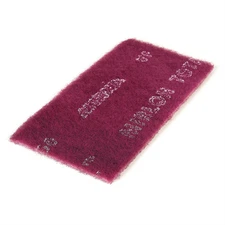 Mirka Abrasives Mirlon 18-111-448 18 Series Non-Woven Scuff Pad, 6 in W x 9 in L