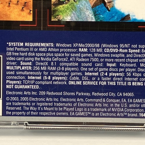 Command & Conquer: Generals Zero Hour PC Win 98, ME2000, XP 2003 EA Sports - Picture 6 of 15