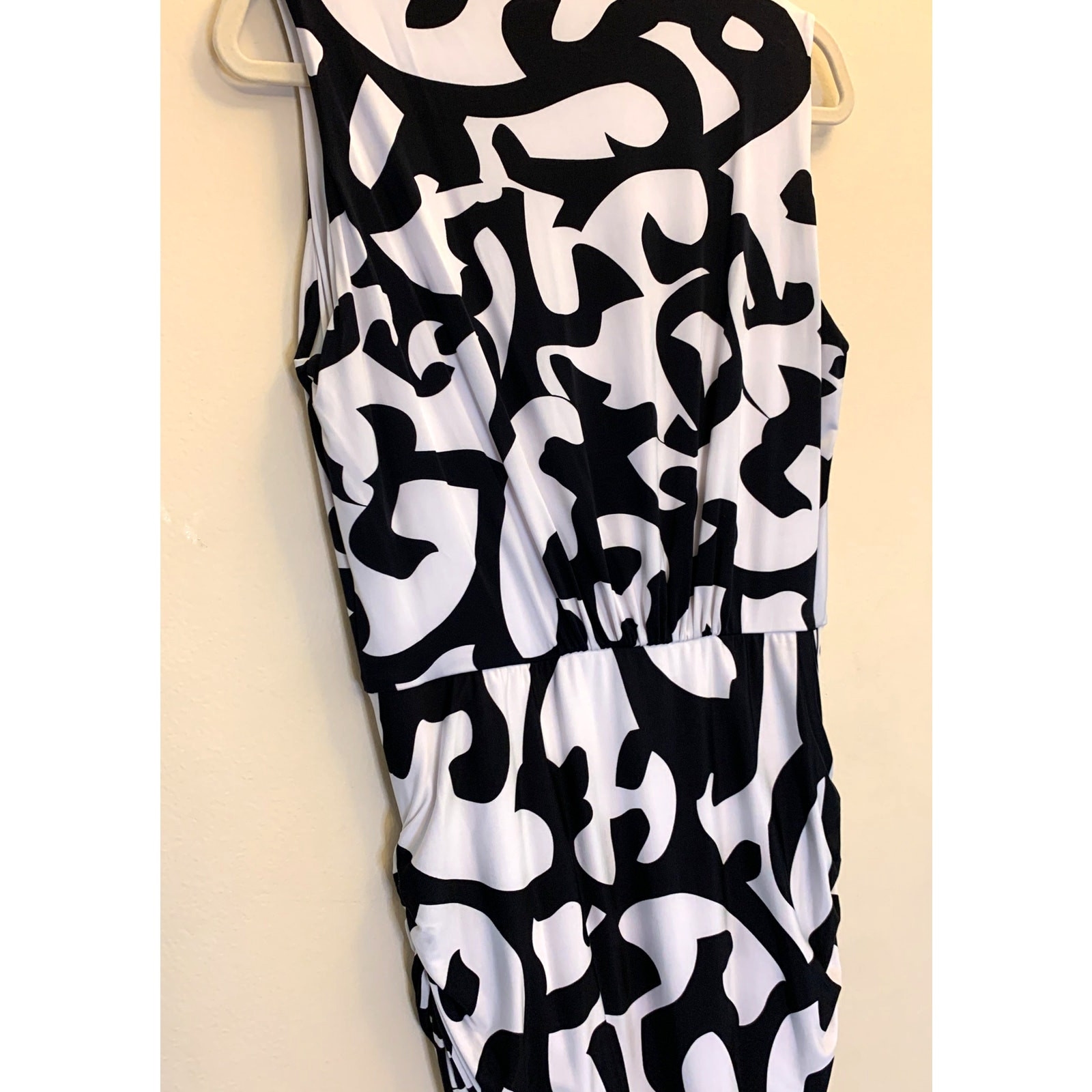 ANALILI Women's Silky Stretch Knit Bodycon Dress | Size L image 8