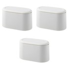  3 Pieces Kleiner Mülleimer Mülleimer Schreibtisch Schreibtisch-Mülleimer