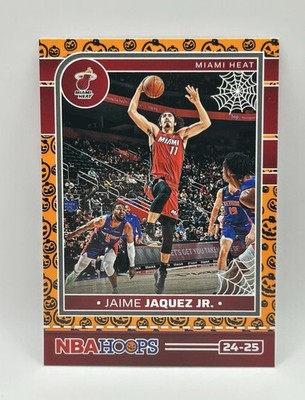 2024-25 Panini Haunted Hoops - Jaime Jaquez Jr. Pumpkins #97 Miami Heat