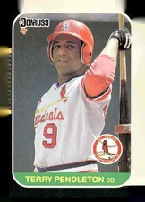 1987 Leaf #124 Terry Pendleton