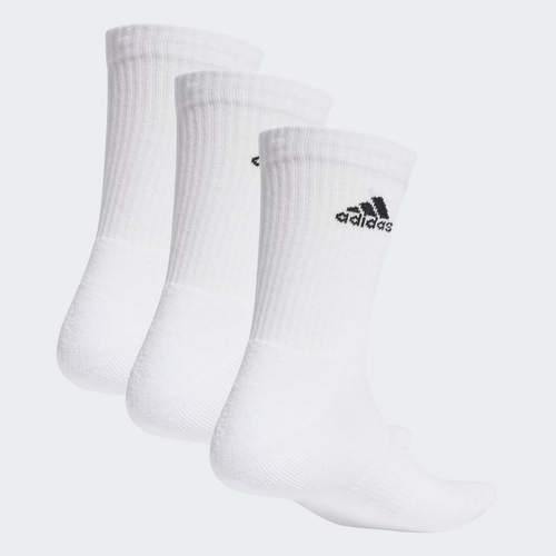 ADIDAS GEPOLSTERTE CREW-SOCKEN HERREN UNISEX 3 PAAR PACK SCHWARZ WEISS 6,5-8 8,5-10 - Bild 8 von 19