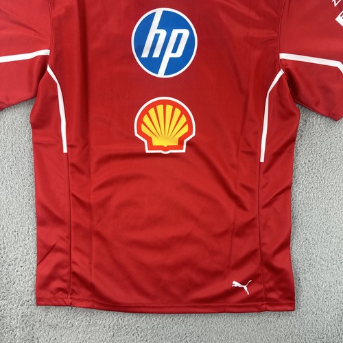 Scuderia Ferrari X Puma Mens Large Red T Shirt Formula 1 2025 Lewis Hamilton NWT - Picture 20 of 24