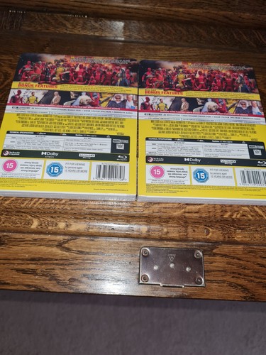 Deadpool and Wolverine 4K UHD Blu Ray Steelbook UK Edition - New and Sealed - Picture 2 of 2