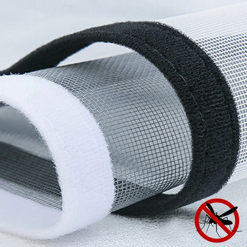 Self-adhesive Zipper Mosquito Net,anti-mosquito Net Window Screen,Mosquito Nets - Picture 5 of 30