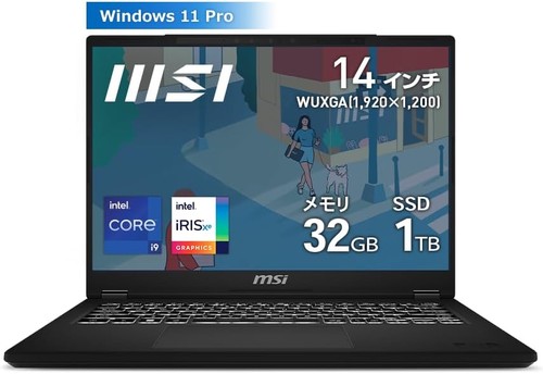 MSI Business Notebook Modern14H 32GB/1TB/Core i9-13900H/14in WUXGA/Modern-14-H-D