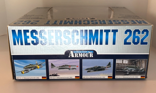 Armour Collection 1:48 Diecast ME 262 Messerschmitt WW2 Ace Heinz Bar 98152 box - Picture 3 of 14