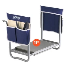 VEVOR Garden Kneeler 11" EVA Pad 2 in 1 Folding Garden Stool Heavy Duty Garden