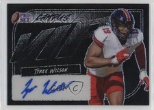 2023 Leaf Pro Set Metal Campus VIP Black Mojo /5 Tyree Wilson Rookie Auto RC