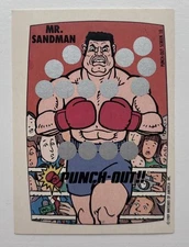 1989 Topps Nintendo Scratch-Off Game-Mike Tyson’s- Punch Out!! Mr Sandman #10