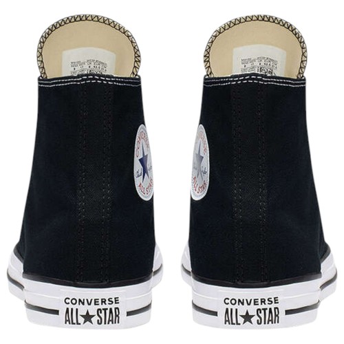 Mens Converse Chuck Taylor All Star Black Hi Top Lace Up Casual Shoe - Bild 5 von 8