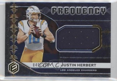 2020 Panini Elements Frequency 40/199 Justin Herbert #FR-3 Rookie RC 07lk