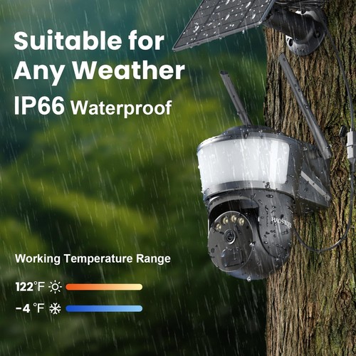 4G LTE Cellular Security Camera Wireless Outdoor, No WiFi Security Cameras So... - Picture 7 of 7