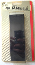 NEW Mini Maglite AM2A056U 2Cell AA Flashlight Full Flap Black Nylon Belt Holster