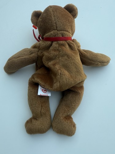 TY Beanie Baby - Britannia Bär mit Patch Flagge - PVC Made in Indonesia - Bild 3 von 4
