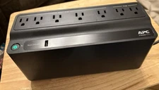 APC BE600M1 600VA 330W 120V Backup Battery Power Supply w/1 USB Charging Port