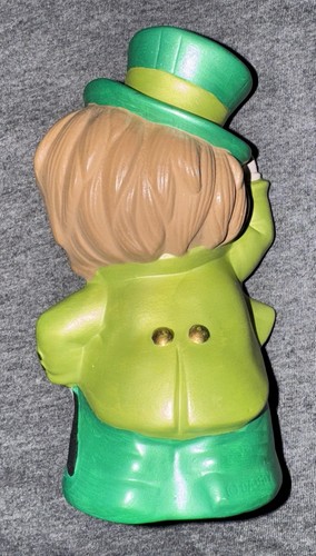 Saint St Patricks Figurines Vintage Set Hand Painted Ceramic Boy Girl - Picture 5 of 6