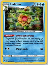 Ludicolo Holo Holo Rare SWSH07: Evolving Skies 034/203 NM