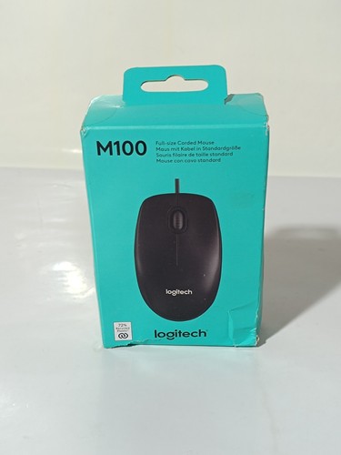 Logitech 52-990-167 910-006652 Maus M100, USB, schwarz, Optisch_0,12_6
