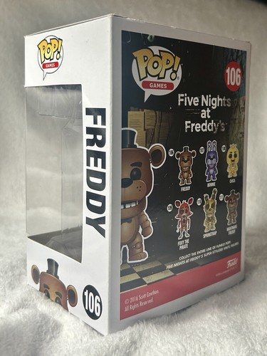 Figura Vinilo Freddy Five Nights At Freddy's Funko Pop 106 - Imagen 2 de 5