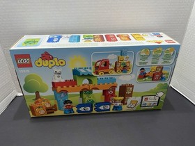Lego Duplo My First Truck 10818 People Print Bricks Cat New Box Sealed Set