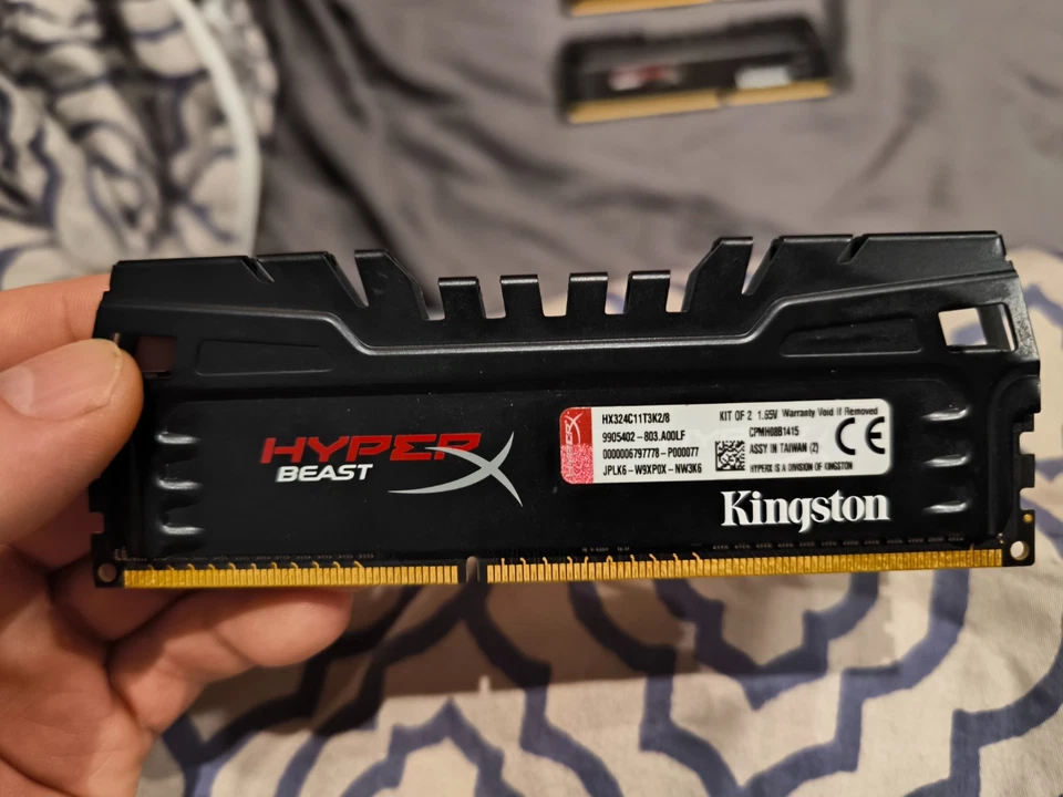 Kingstone HyperX DDR3-2400 CL11 SDRAM HX324C11T3K2/8 - Bild 3 von 4