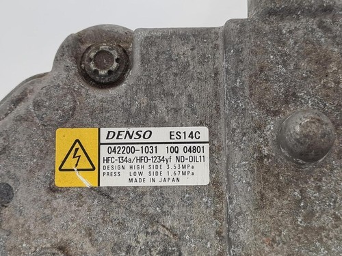 TOYOTA AURIS Mk2 E180 1.8 VVT Hybrid 12-19 AIRCON COMPRESSOR 042200-1031 - Picture 13 of 18