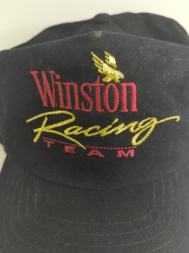 Winston Racing Team Vintage Black Velvet Snapback Hat Cap - Bild 4 von 16