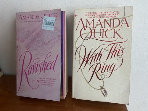 AMANDA QUICK 12 Historical Romance Paperbacks Bantam 1990s RAVISHED - Picture 2 of 8