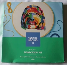 Tabitha Brown Blackie the Dog Embroidery Kit Target