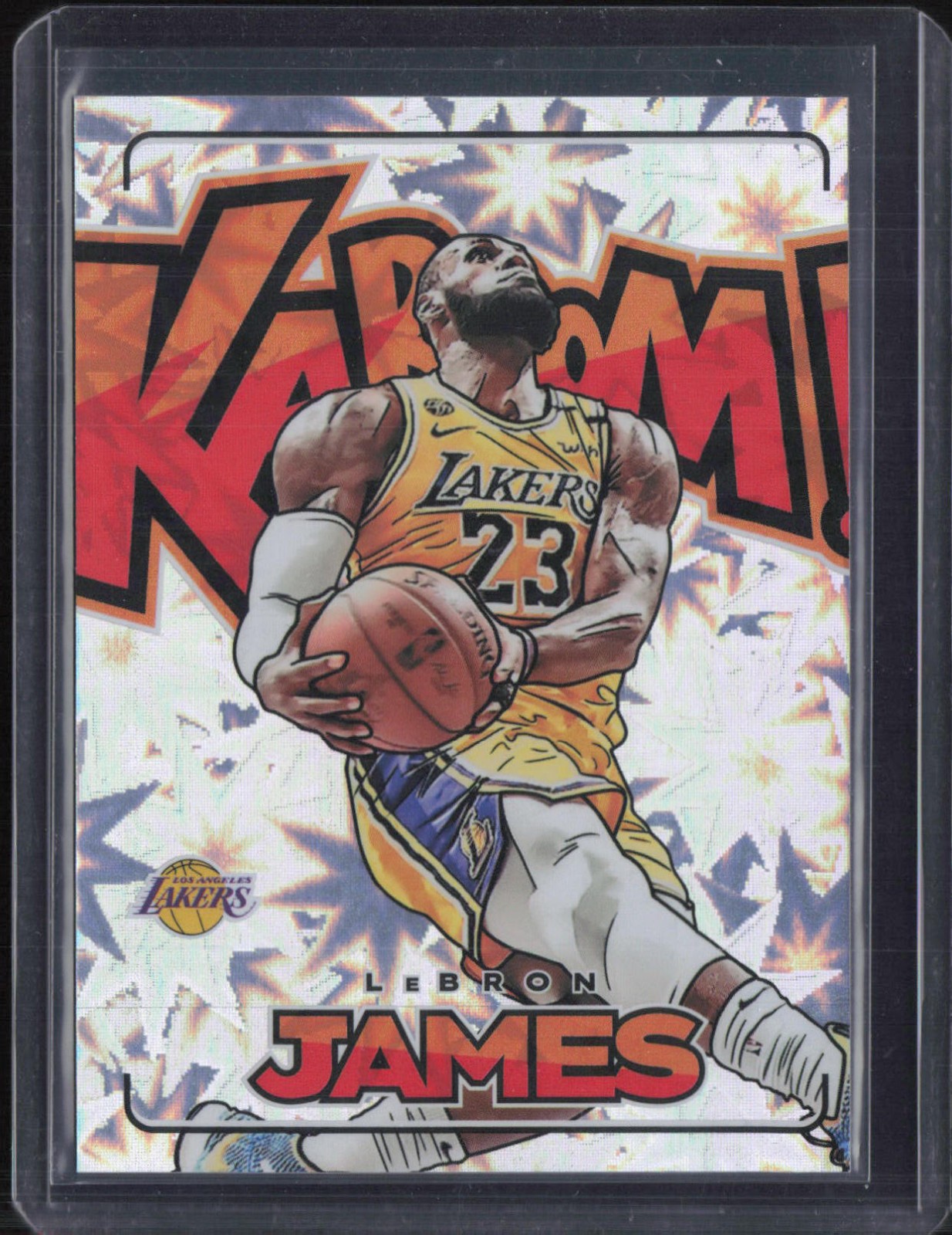 2023 Panini Crown Royale Kaboom! #2 LeBron James SSP Case Hit