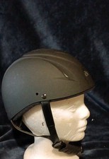 Ovation Deluxe Schooler Riding Helmet, Black, XS/XXS.NEW