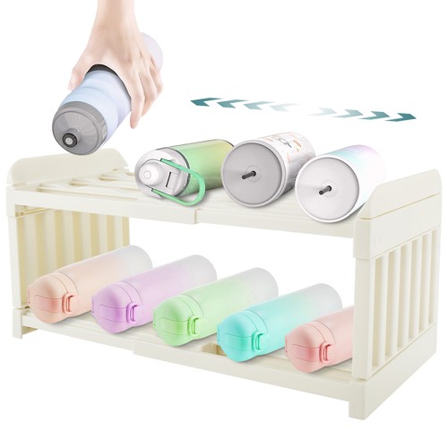 Water Bottle Organizer 2 Layer / 3 Layer / 4 Layer Water Bottle Holder sttOc - Picture 14 of 27