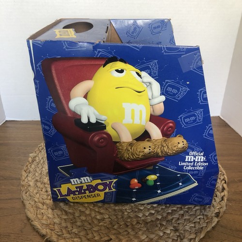Vintage M&M Lazy Boy Spender *1999* OVP gelb - Bild 5 von 6