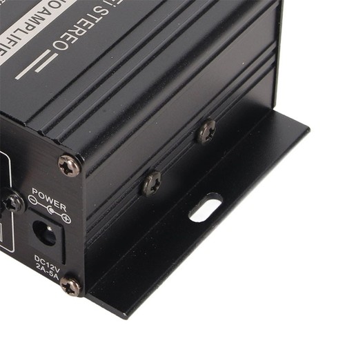 Amplificador estéreo de alta fidelidad + adaptador amplificador de potencia de audio para el hogar para automóvil AMP FM 400 vatios - Imagen 14 de 18
