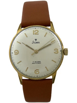 Herrenarmbanduhr Stowa Handaufzug Durowe 450, funktioniert - Bild 1 von 4