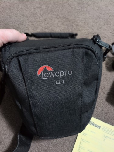 Cámara fotográfica Nikon F65 con lente Tamron 28-200 mm con portador y manual original  - Imagen 4 de 6