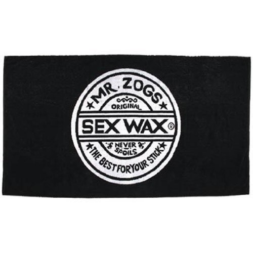 Sex Wachs Strandtuch in schwarz - Bild 1 von 1