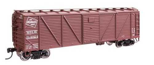 Walthers Mainline 910-40372 Escala HO Vagón Caja ARA RTR MILW #714024 | Zustand: Nuevo